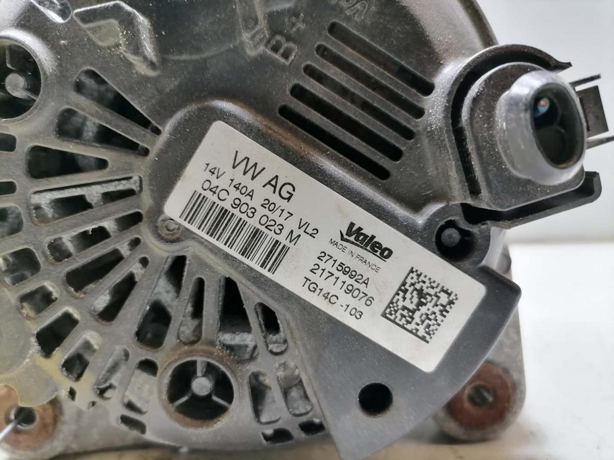 VW Touran 2 original Lichtmaschine Generator 1.2TSI 81kw Bj.2017